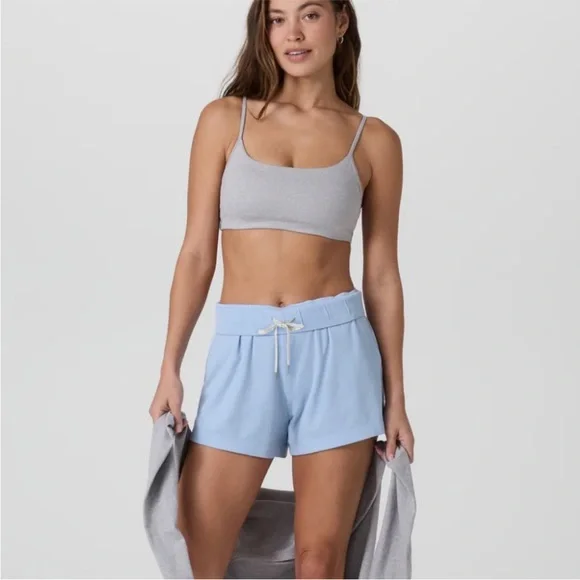 Vuori Pose Short Women's Casual Shorts Surf Blue XS - Picture 4 of 8